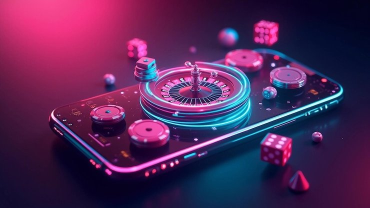 Permainan meja klasik seperti blackjack dan roulette dalam platform modern